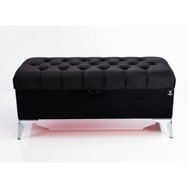 Tufted Storage Bench